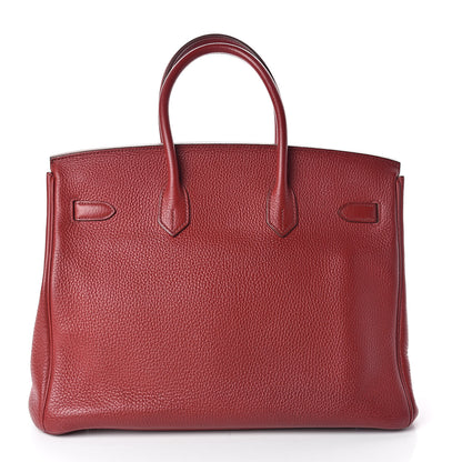 Hermes Togo Birkin 35 Rouge Garance 4 of 32