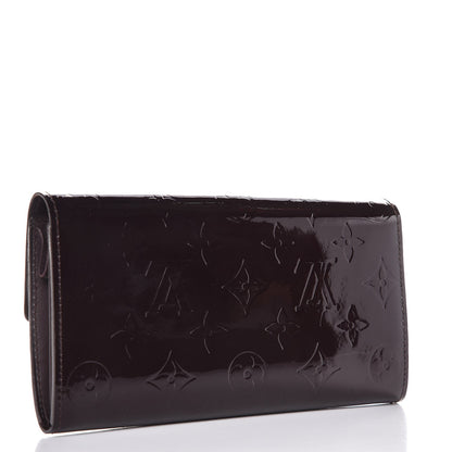 Louis Vuitton Vernis Sarah Wallet Amarante 3 of 6