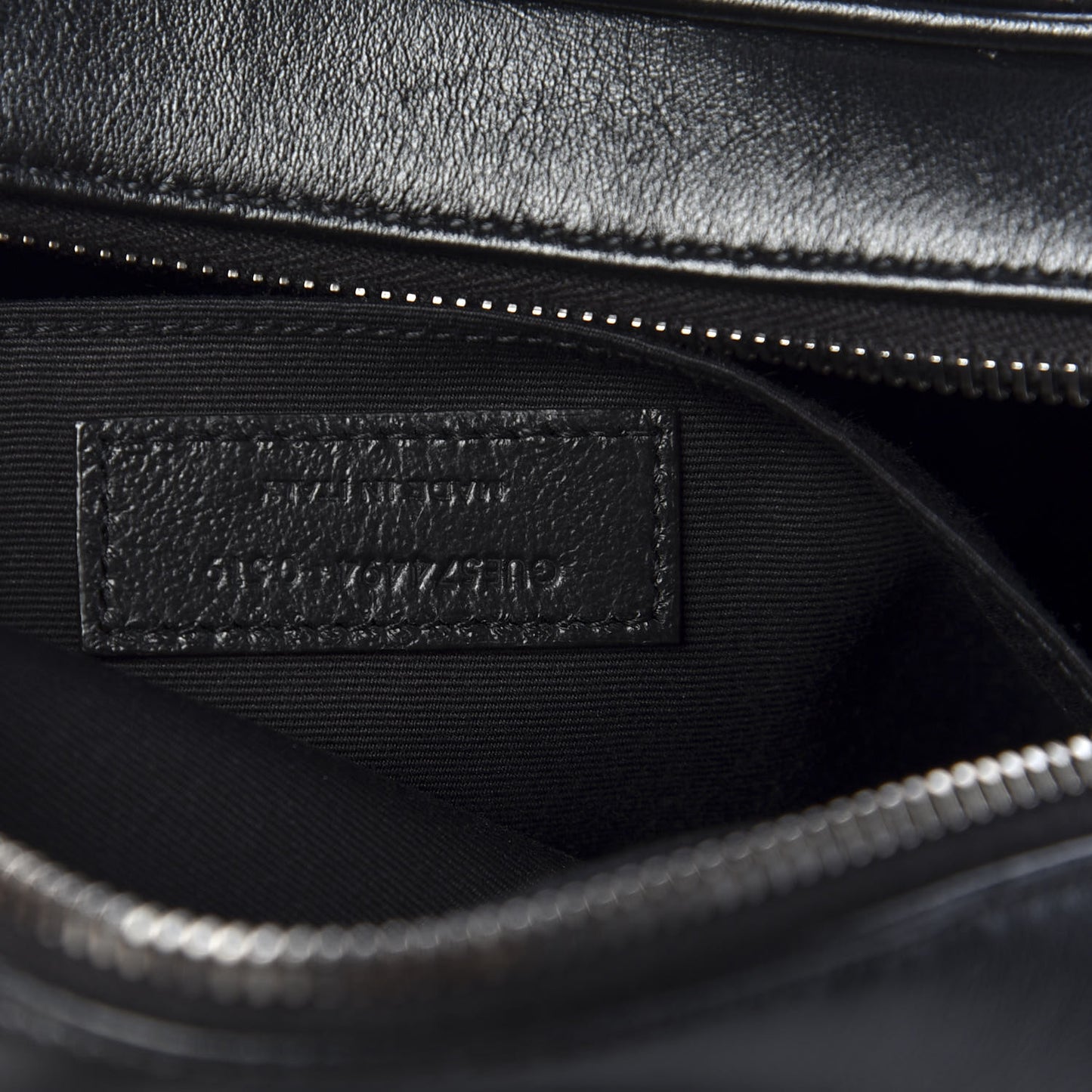 Calfskin Matelasse Monogram Lou Camera Bag Black