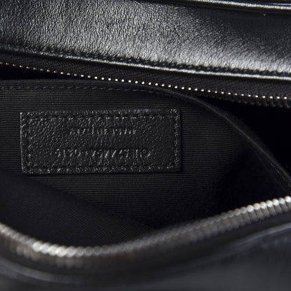 Saint Laurent Calfskin Matelasse Monogram Lou Camera Bag Black 8 of 9