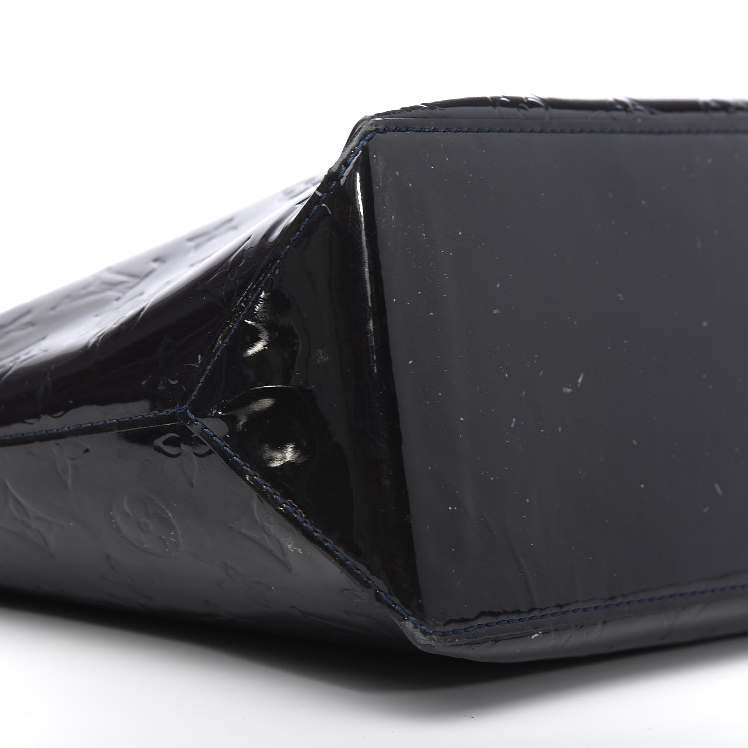 Louis Vuitton Vernis Wilshire MM Blue Infini 8 of 11