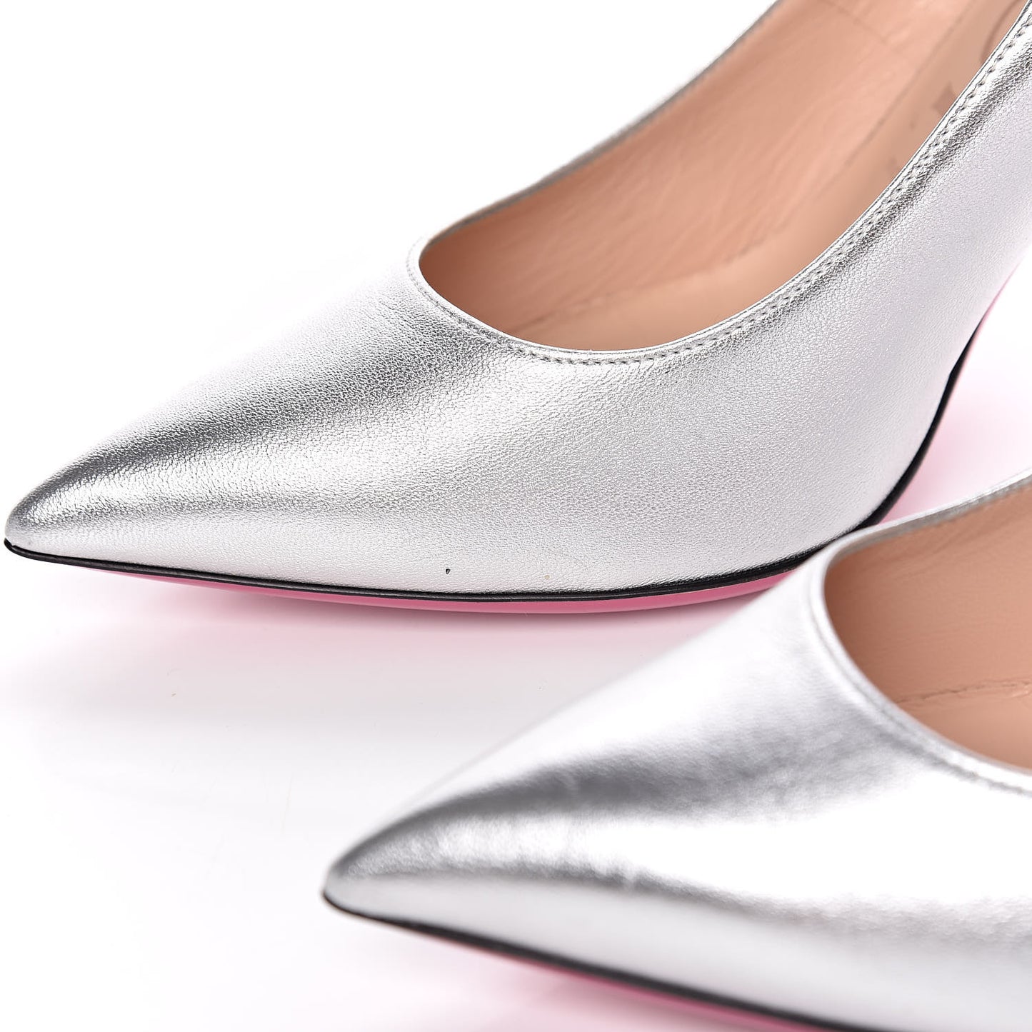 Nappa Silk Pumps 37.5 Argento