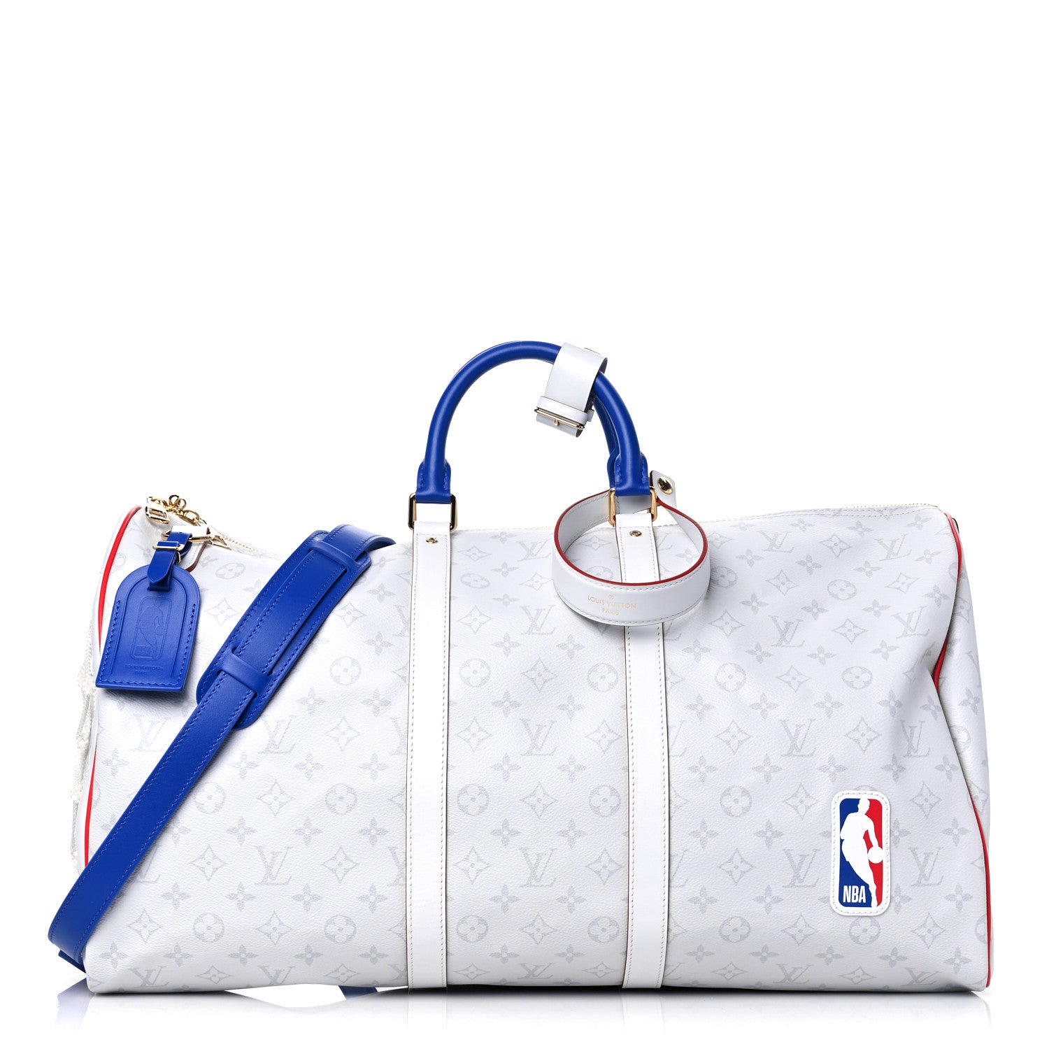 Louis Vuitton X NBA Monogram Keepall 55 Antartica 1 of 10
