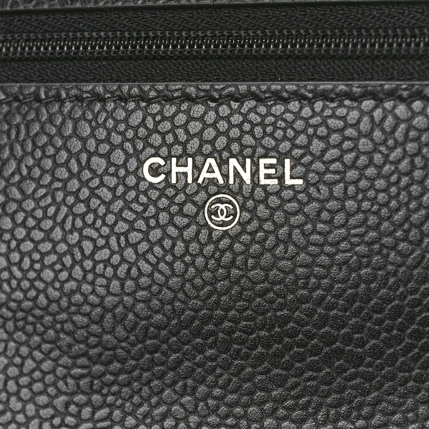 Chanel Caviar Quilted CC Turnlock Wallet On Chain WOC Black 6 of 11