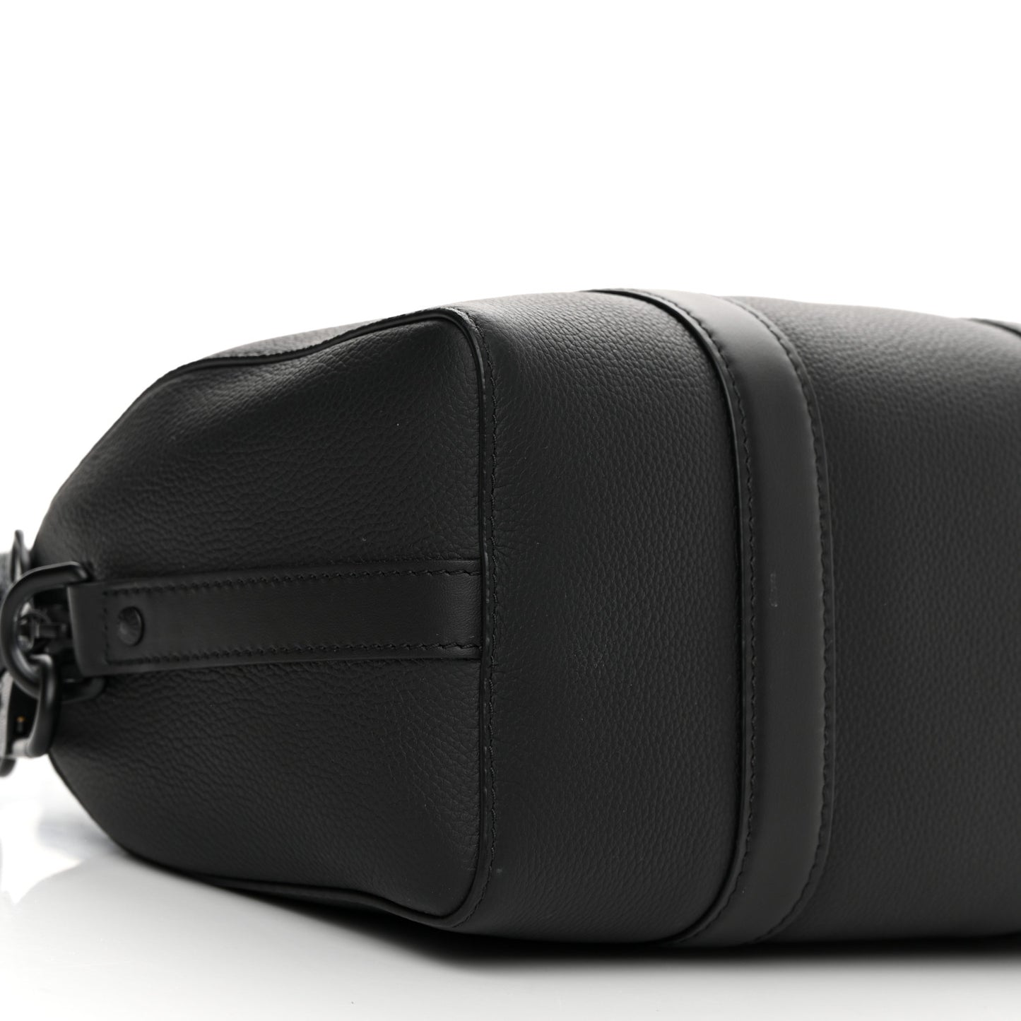 Calfskin Damier Distorted City Keepall Black