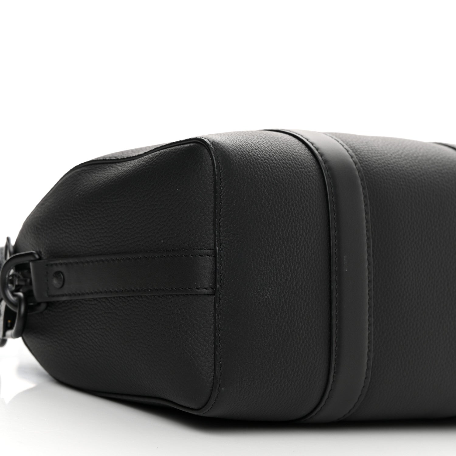 Louis Vuitton Calfskin Damier Distorted City Keepall Black 9 of 10