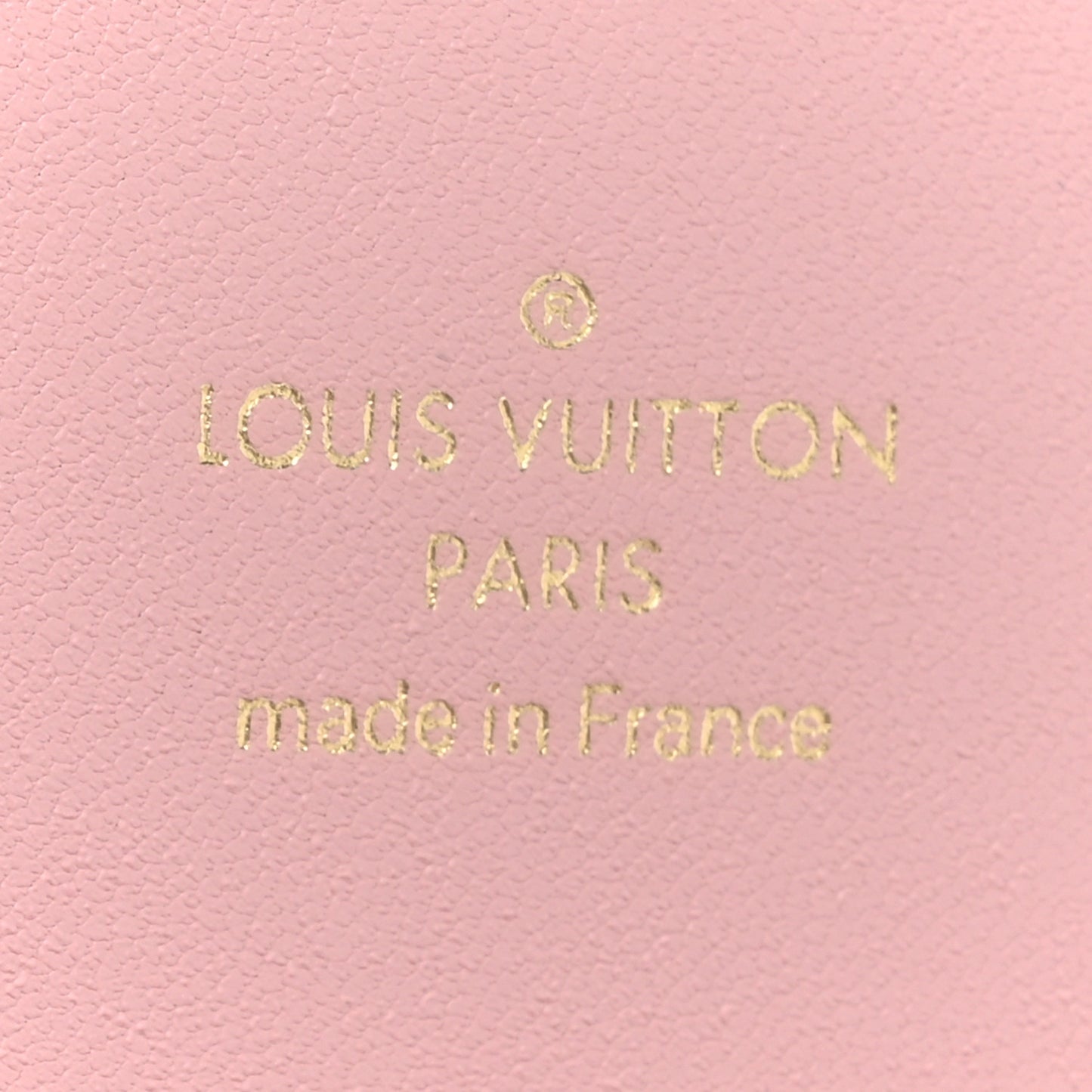 Monogram Large Kirigami Pochette Insert Rose Ballerine