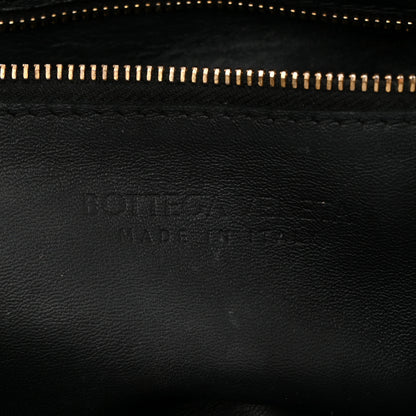 Bottega Veneta Lambskin Maxi Intrecciato Cassette Crossbody Bag Black 6 of 11