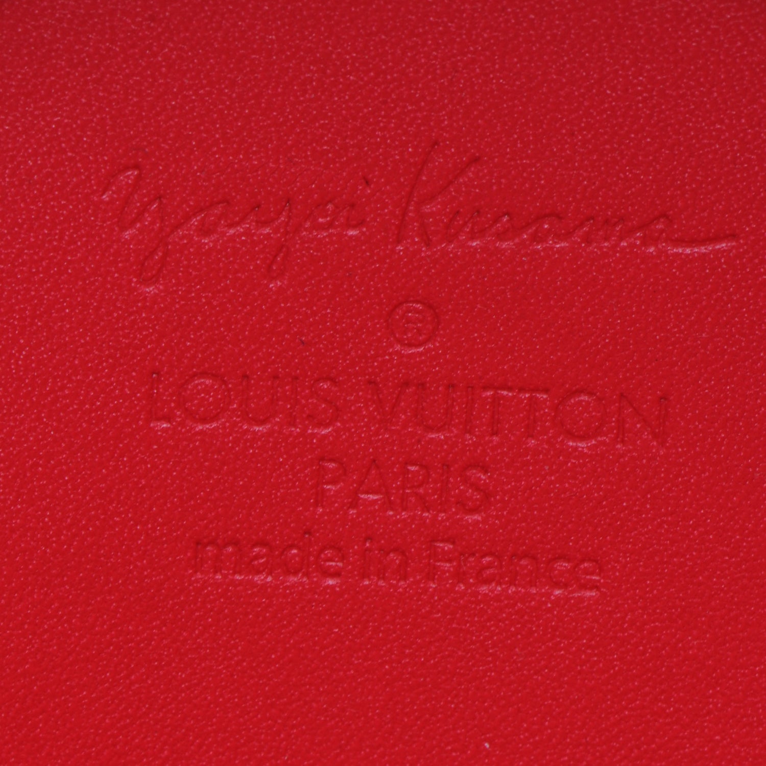 Louis Vuitton Vernis Kusama Infinity Dots Chapeau Coin Purse Red 6 of 7