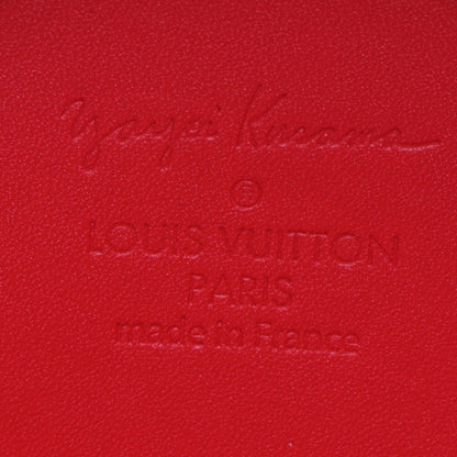 Louis Vuitton Vernis Kusama Infinity Dots Chapeau Coin Purse Red 6 of 7