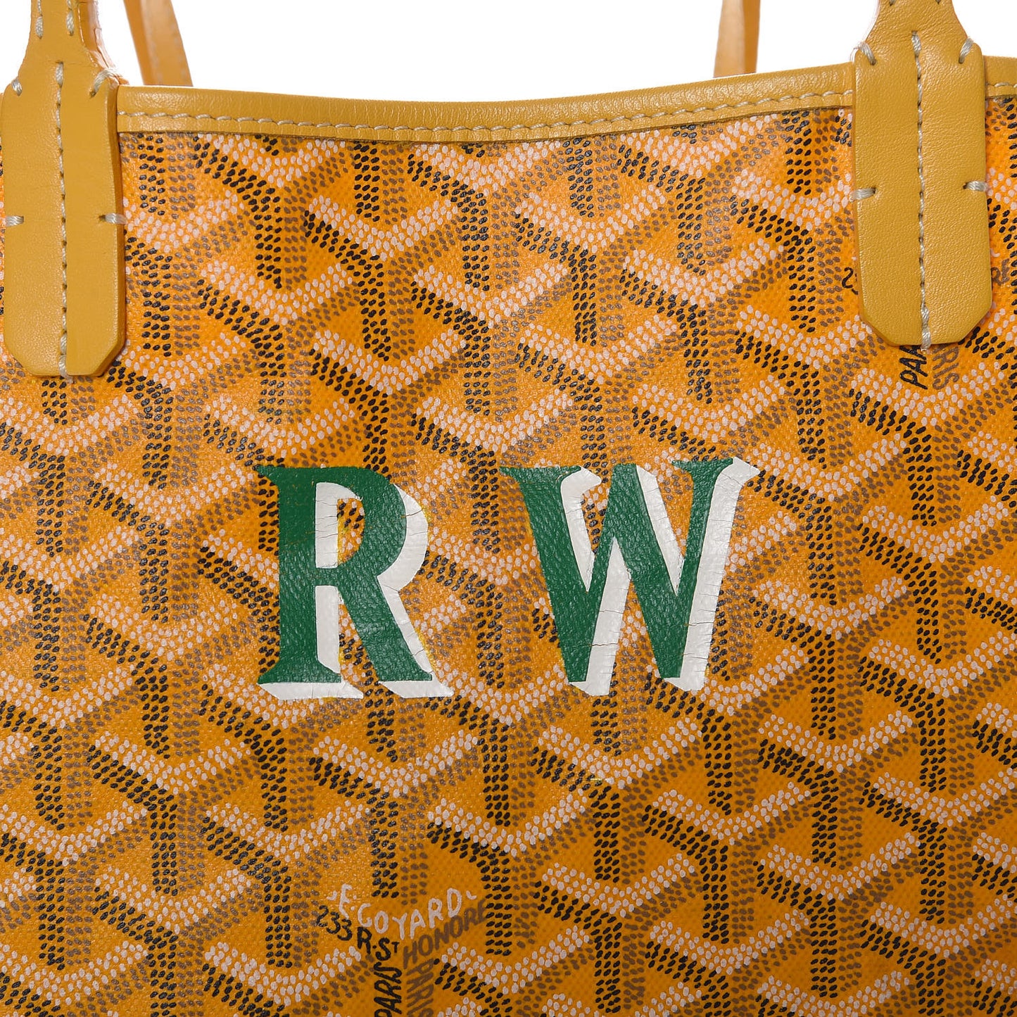 Goyardine Saint Louis PM Yellow