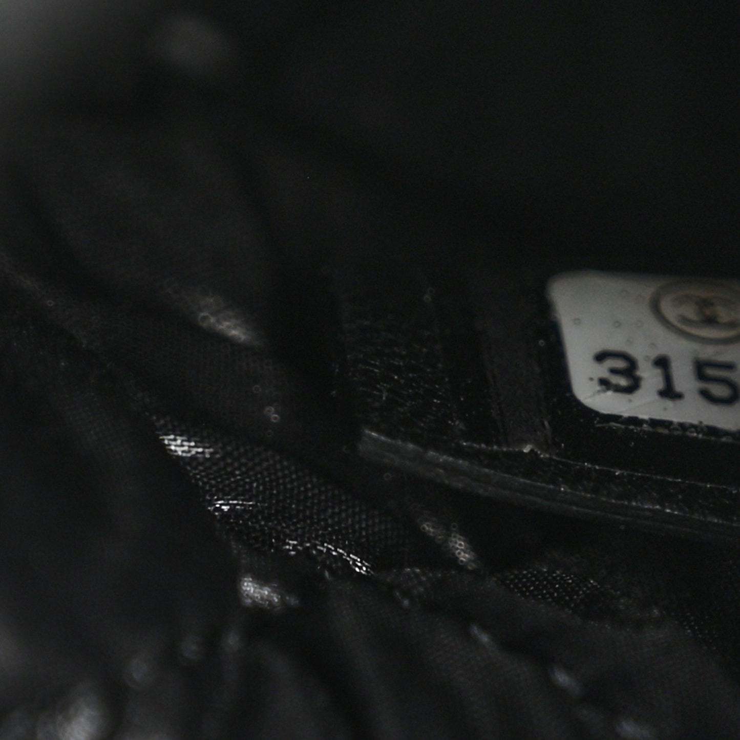 Lambskin Quilted Mini Bucket Bag With Chain Black