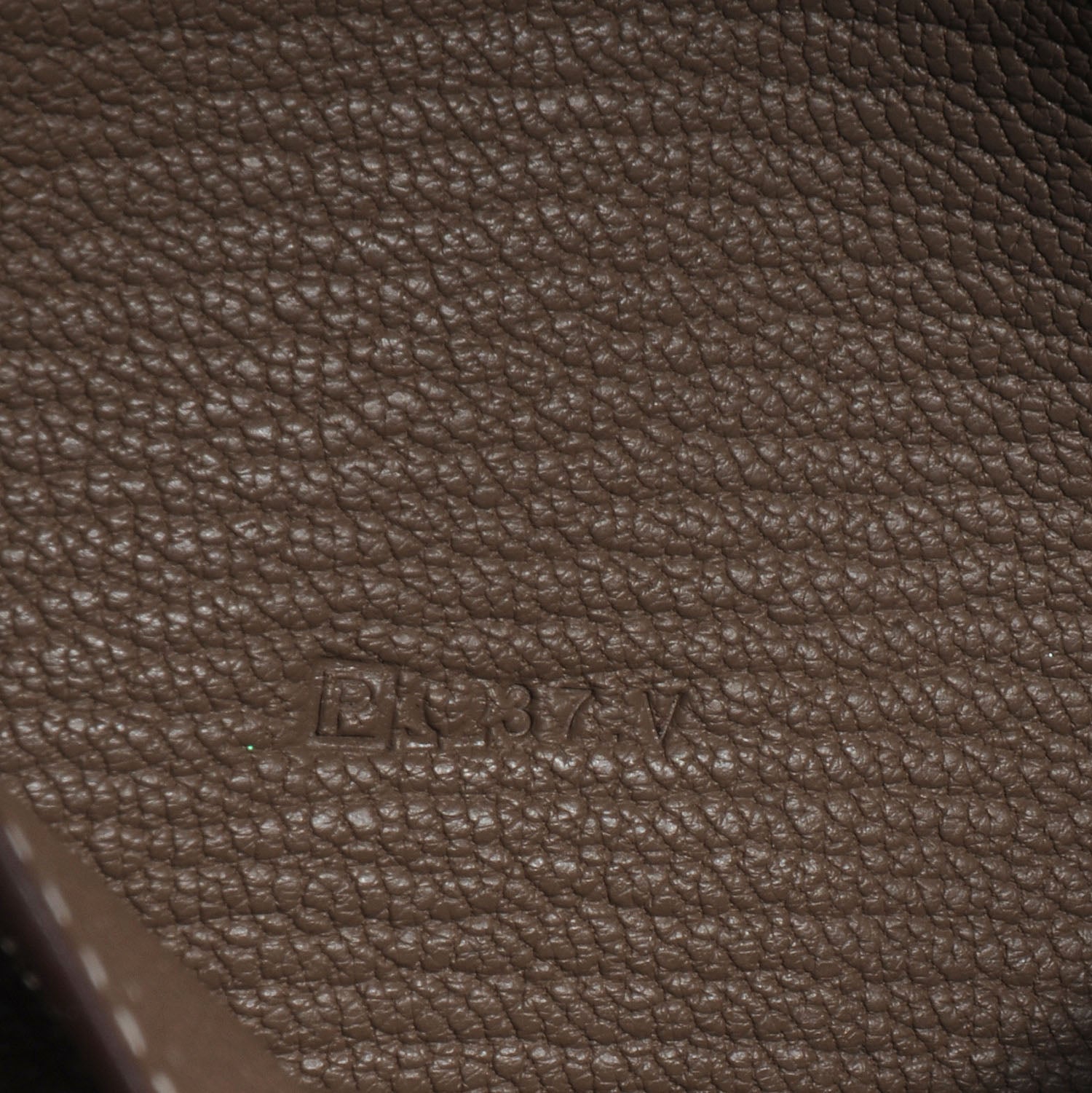Hermes Chèvre Mysore Bearn Gusset Wallet Etoupe 7 of 7