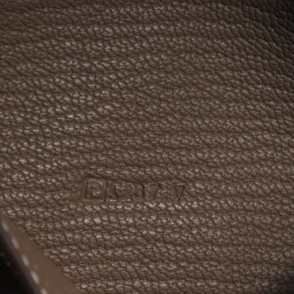 Hermes Chèvre Mysore Bearn Gusset Wallet Etoupe 7 of 7