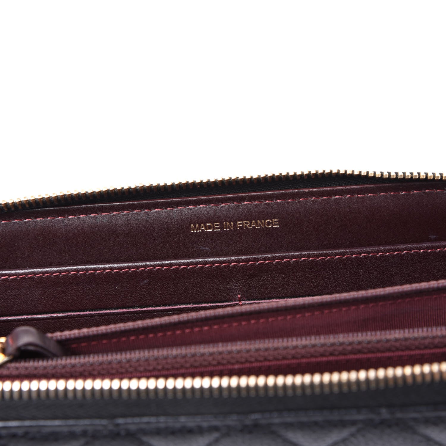 Chanel Caviar Quilted Large Gusset Zip Around Wallet Black 8 of 10