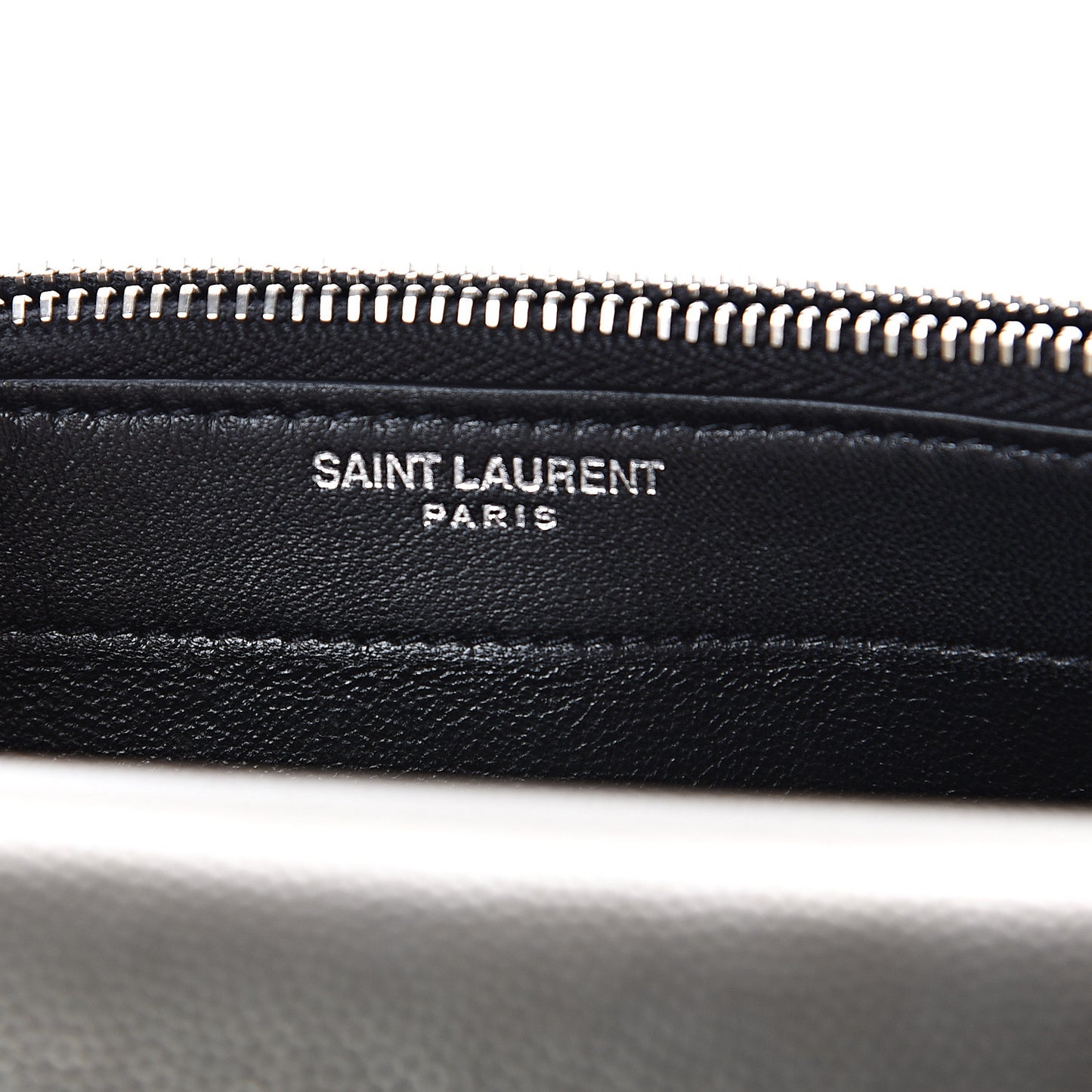Grain De Poudre Classic Monogram Kate Tassel Chain Wallet Piombo