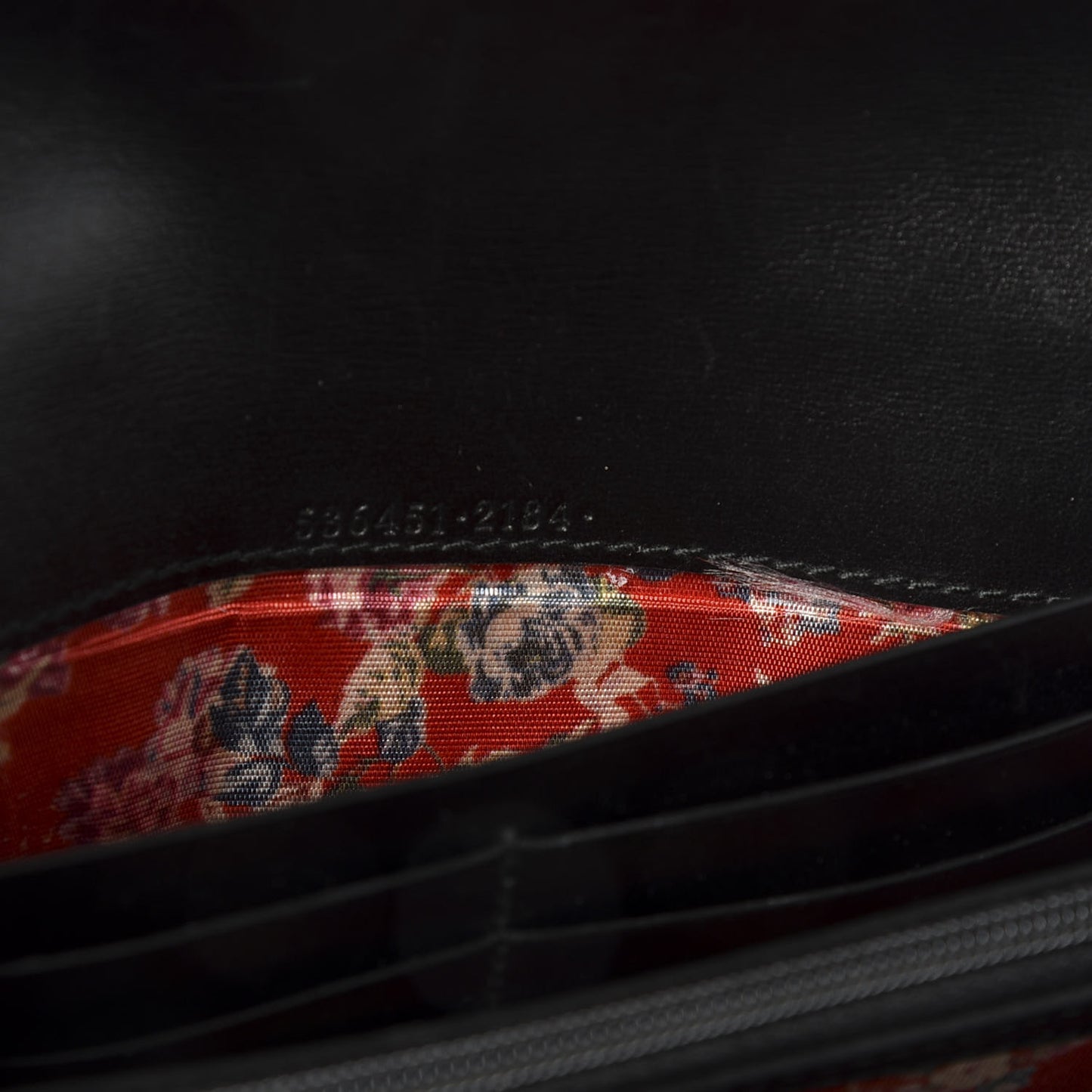 Calfskin Web Trapuntata GG Continental Wallet Black
