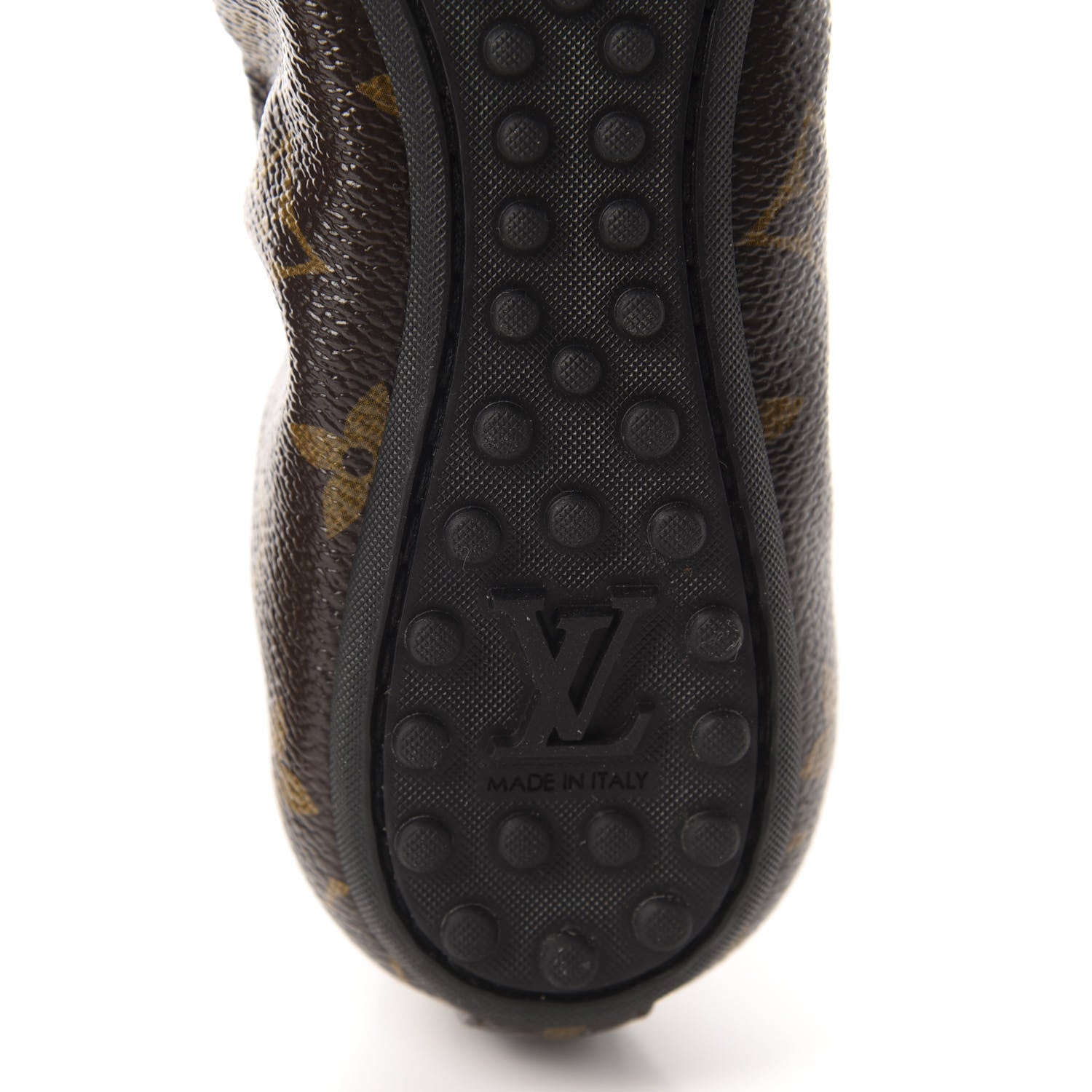 Louis Vuitton Patent Monogram Flirty Ballerina Flats 37 Gold 9 of 9