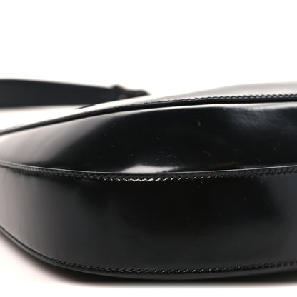 Prada Spazzolato Large Cleo Adjustable Strap Shoulder Bag Black 8 of 9