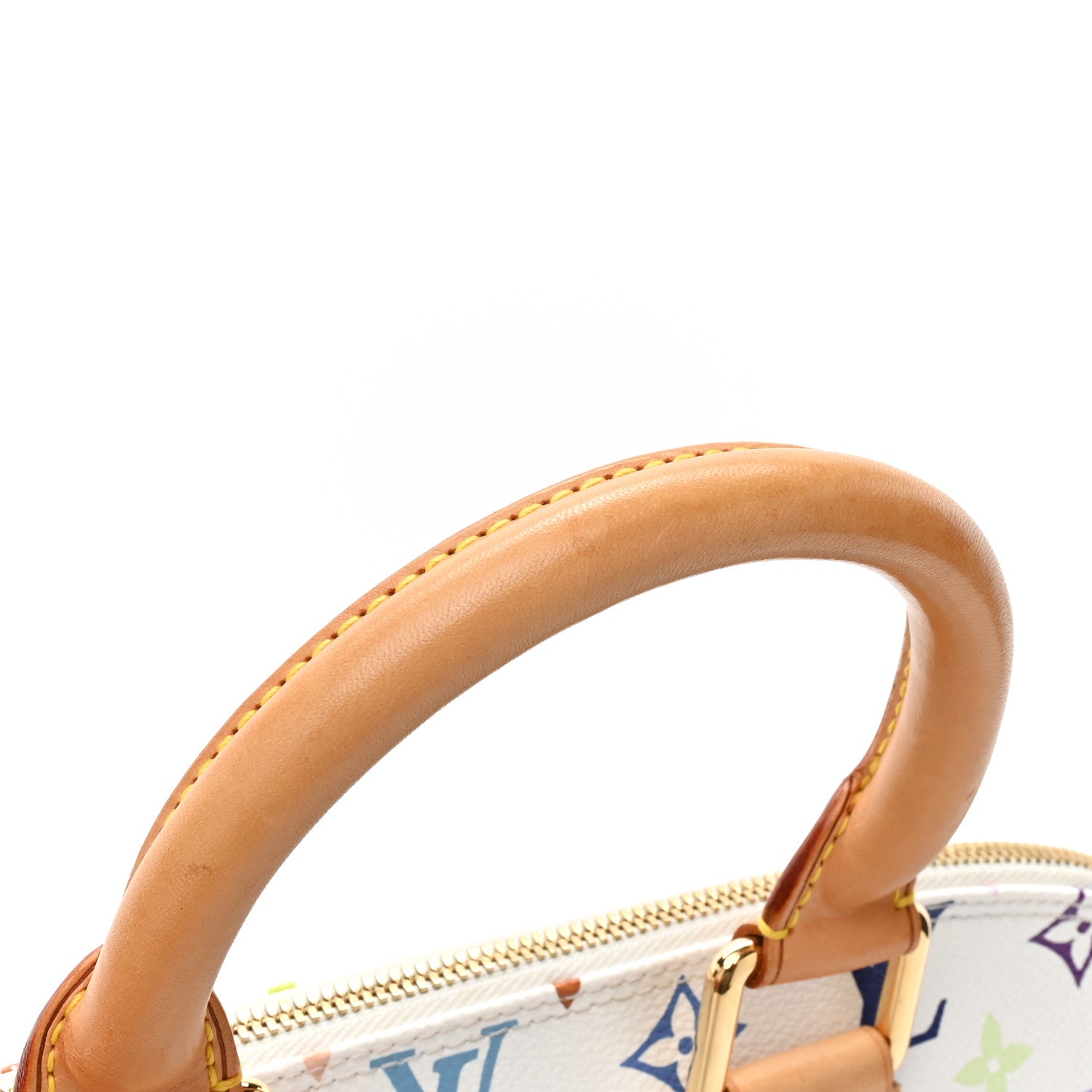 Louis Vuitton Monogram Multicolor Alma White 10 of 17