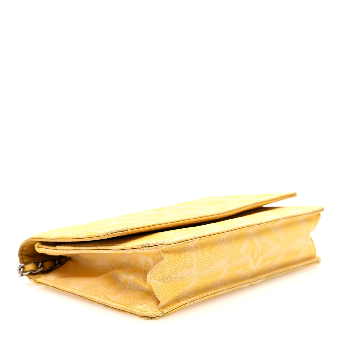 Nylon Travel Wallet On Chain WOC Yellow