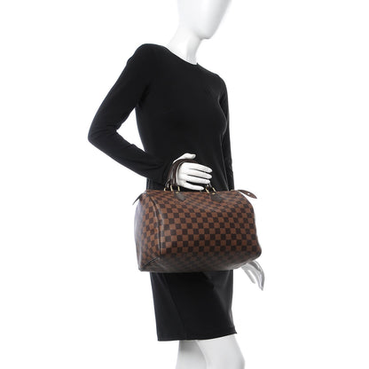 Louis Vuitton Damier Ebene Speedy 30 2 of 10