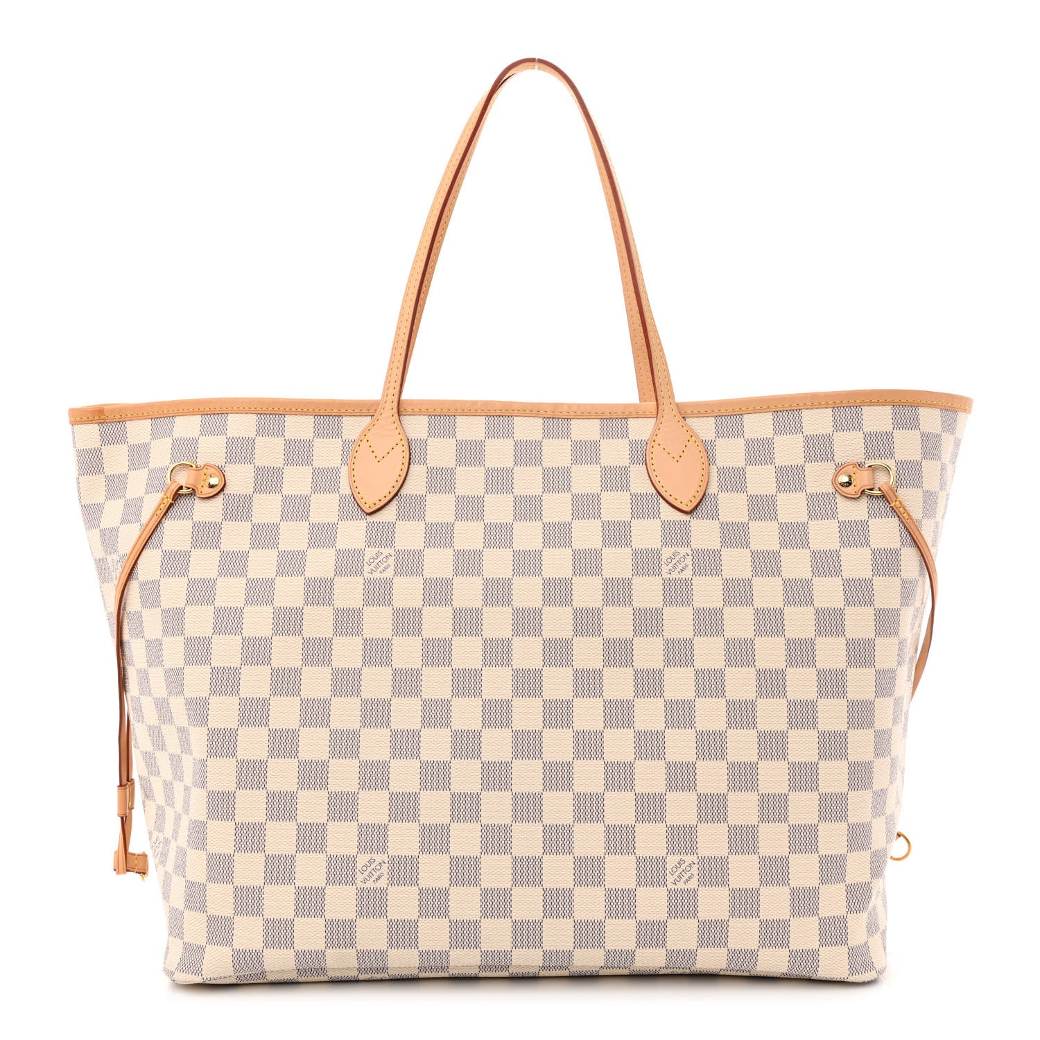 Louis Vuitton Damier Azur Neo Neverfull GM Rose Ballerine 3 of 14