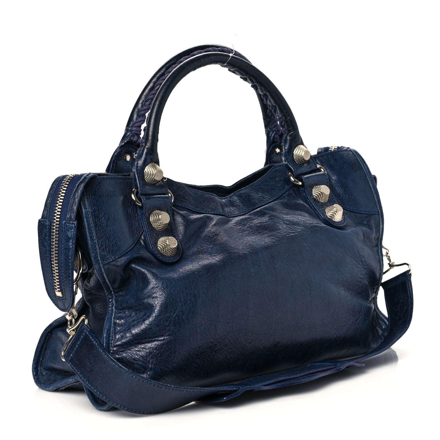 Balenciaga Agneau Giant 21 Silver Hardware City Marine 3 of 10