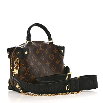 Louis Vuitton Monogram Petite Malle Souple Black 3 of 10