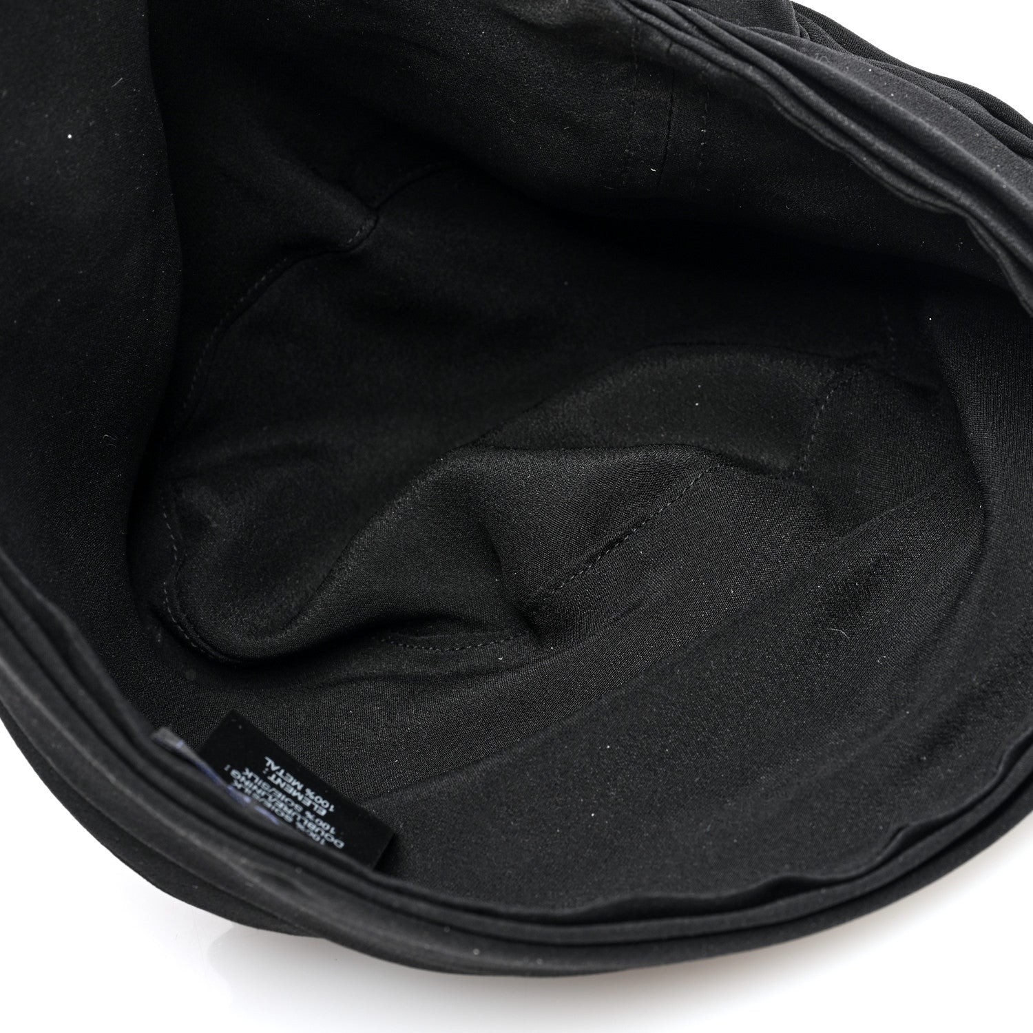 Chanel Silk Turban Black 7 of 8