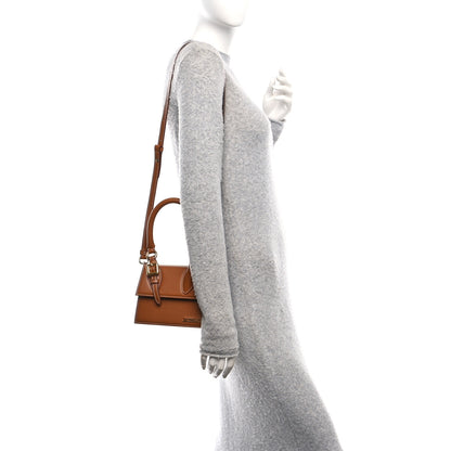 Jacquemus Smooth Calfskin Le Chiquito Boucle Moyen Brown 2 of 15