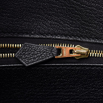 Hermes Taurillon Novillo Shiny Niloticus Crocodile Birkin Touch 25 Black 20 of 35