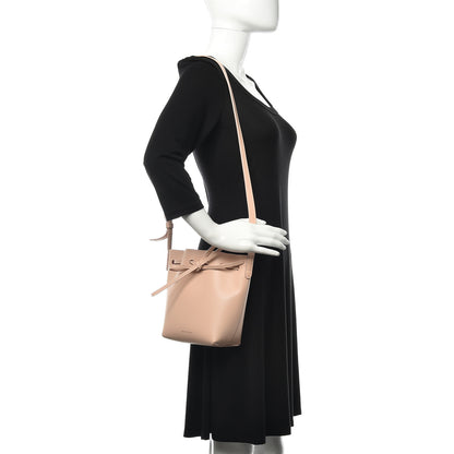 Mansur Gavriel Calfskin Mini Mini Bucket Bag Rosa 2 of 10