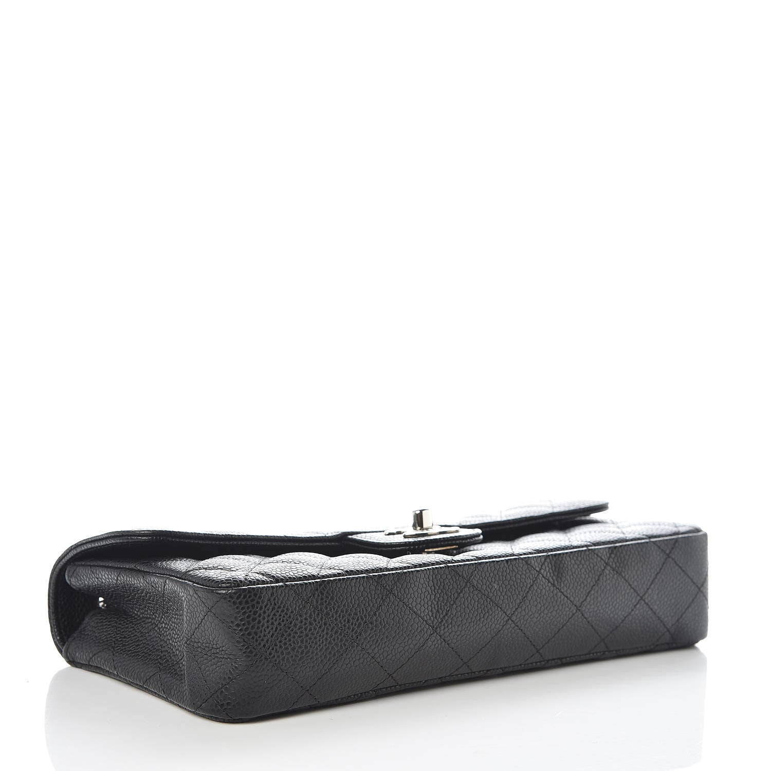Chanel Caviar Quilted East West Flap Black 4 of 9
