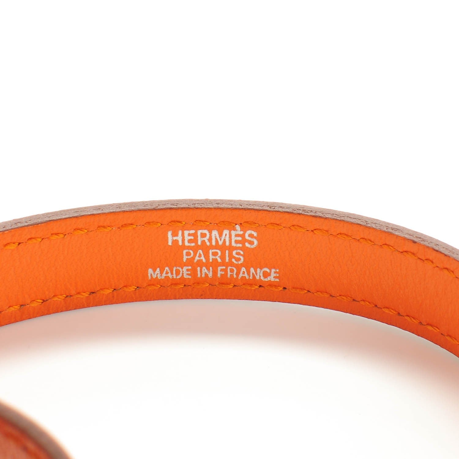 Hermes Box Kelly Double Tour Bracelet S Orange 5 of 7