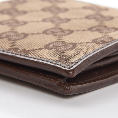 Gucci GG Monogram Bi-Fold Wallet Dark Brown 12 of 15