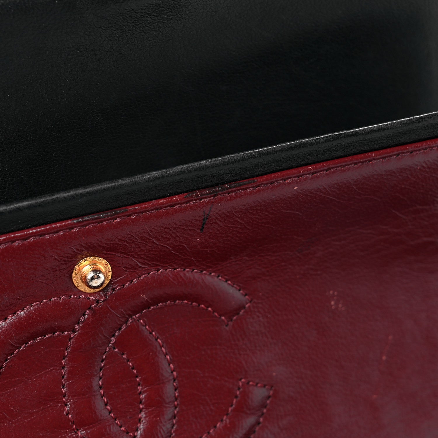 Chanel Lambskin Quilted Small Double Flap Black 16 of 25