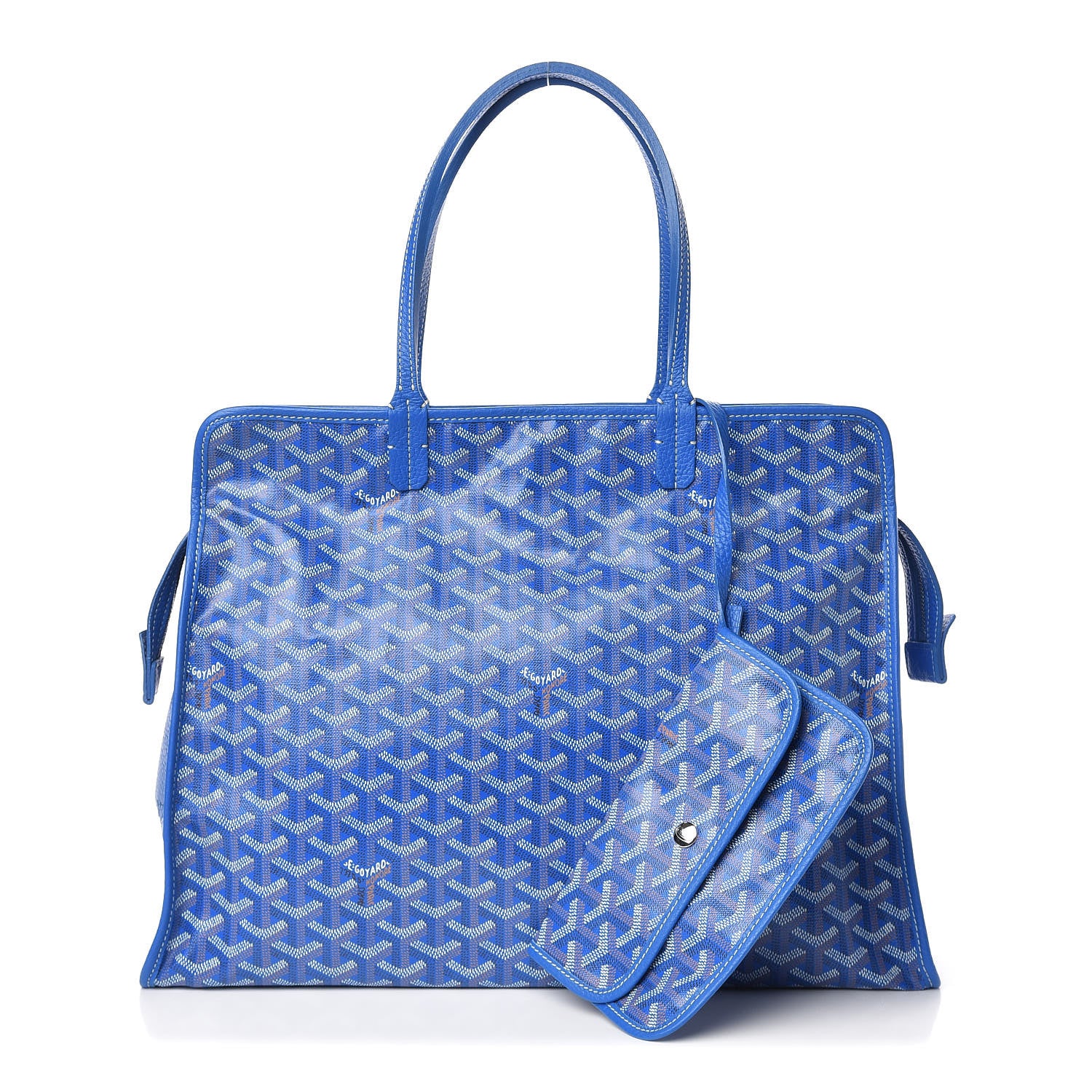 Goyard Goyardine Sac Hardy Pet Carrier PM Sky Blue 1 of 10