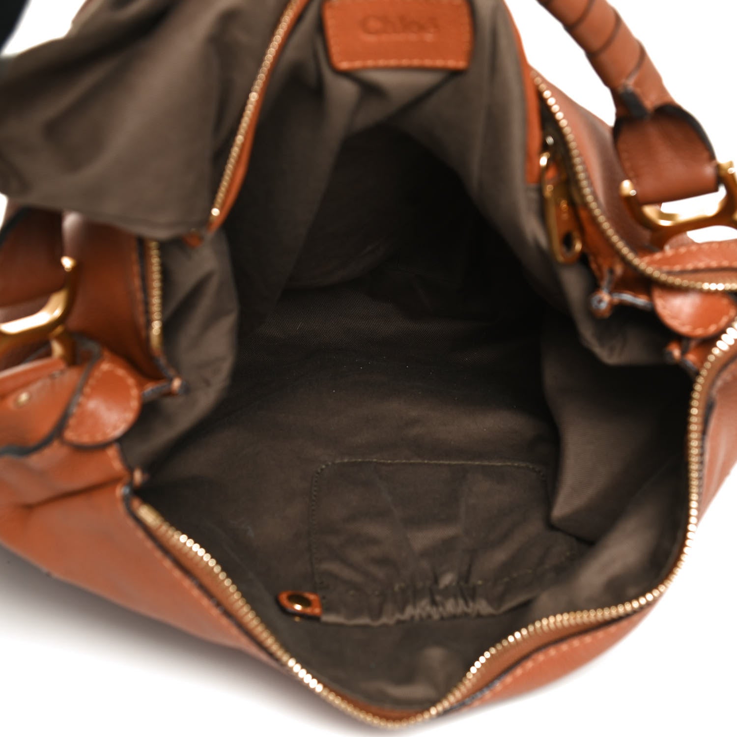 Chloe Calfskin Medium Marcie Hobo Tan 5 of 12