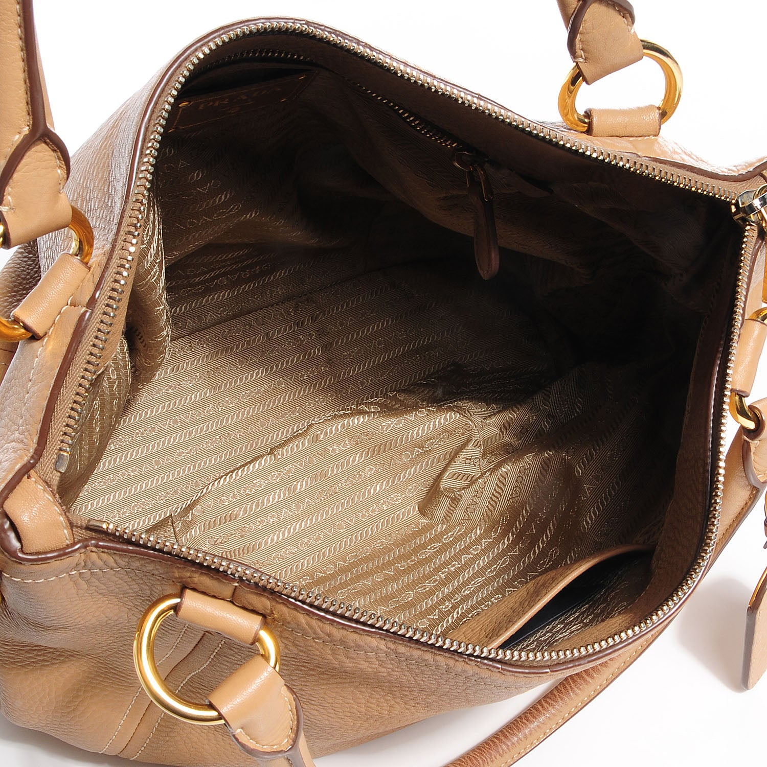 Prada Vitello Daino Tote Sughero 9 of 14