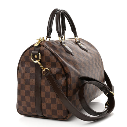 Louis Vuitton Damier Ebene Speedy Bandouliere 30 3 of 11