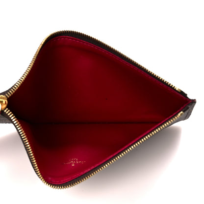 Louis Vuitton Monogram Pochette Felicie Chain Wallet Fuchsia 11 of 16