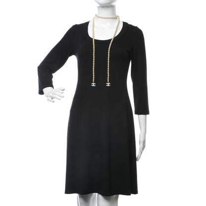 Chanel Pearl CC Long Necklace Silver 2 of 5