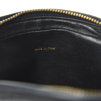 Chanel Lambskin Chevron Quilted Camera Case Black 9 of 10