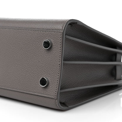 Saint Laurent Grained Calfskin Baby Sac De Jour Fog 9 of 12
