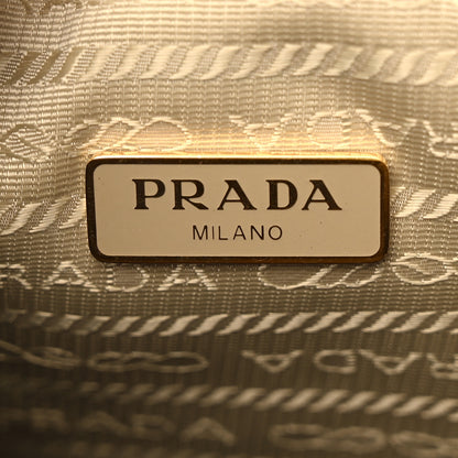Prada Jacquard Logo Mini Bucket Crossbody Bag Corda Talco 6 of 14
