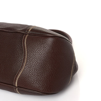 Prada Vitello Daino Tote Bruciato 8 of 12