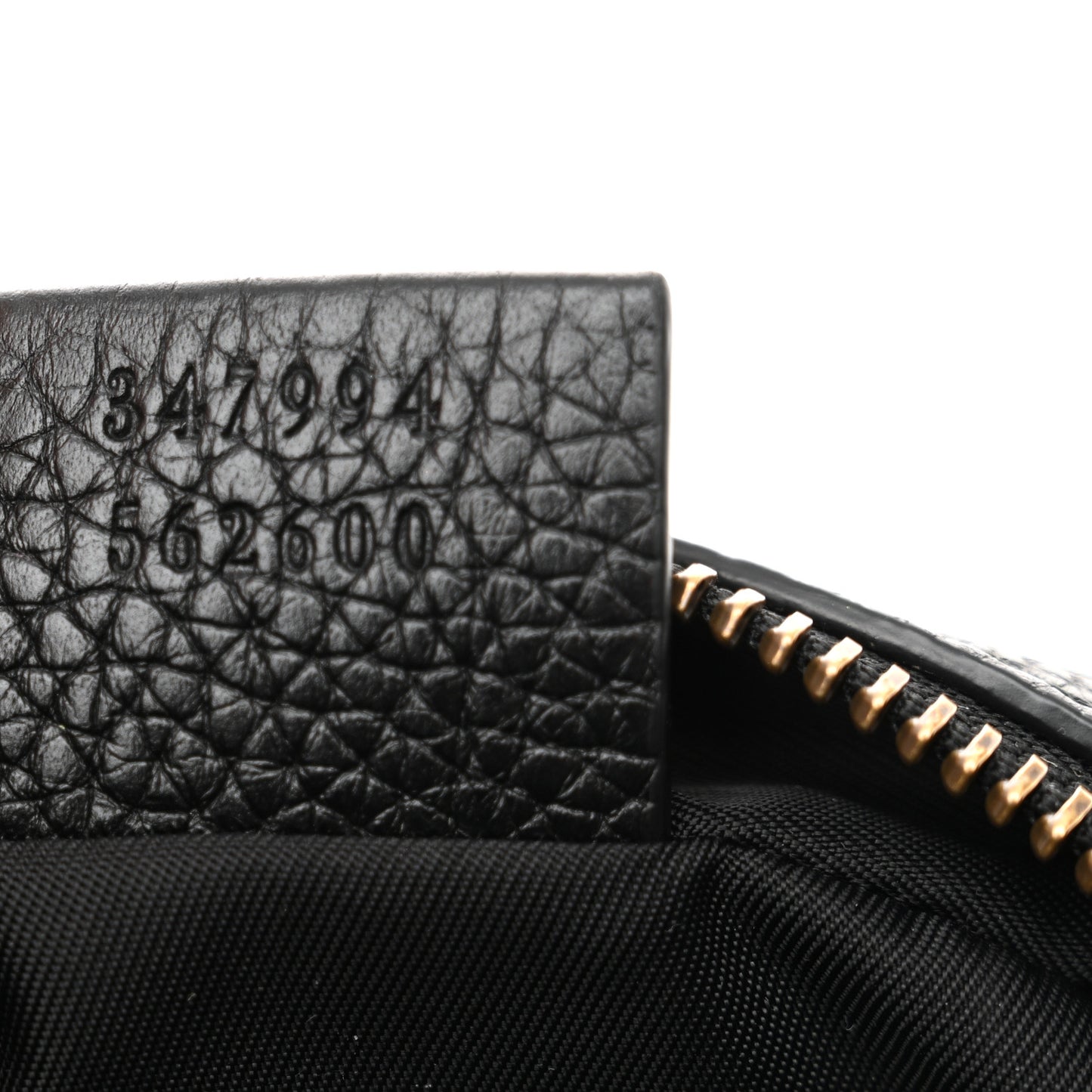 Pebbled Calfskin Mini Soho Disco Bag Black