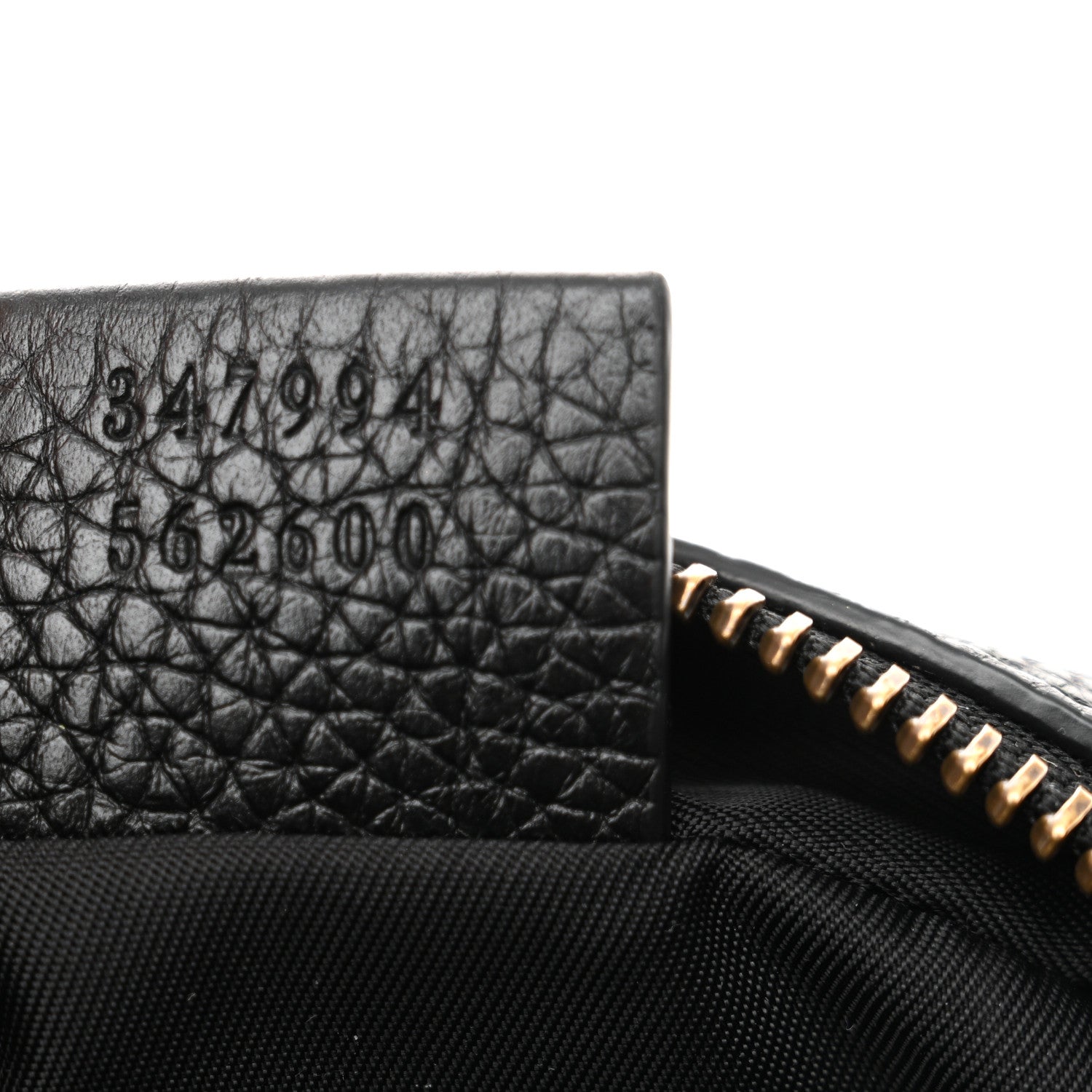 Gucci Pebbled Calfskin Mini Soho Disco Bag Black 7 of 11