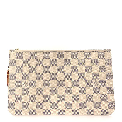 Louis Vuitton Damier Azur Neverfull MM GM Pochette 1 of 6